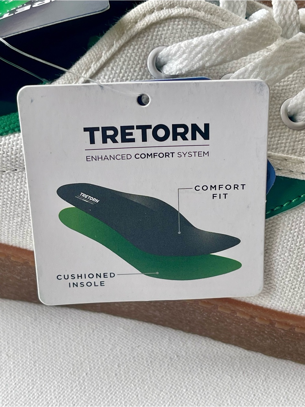 NWT TRETORN NYLITE CANVAS ORTHOLITE DESIGNER TENNIS/CASUAL SHOE CLASSIC MENS SZ8 - Picture 12 of 15